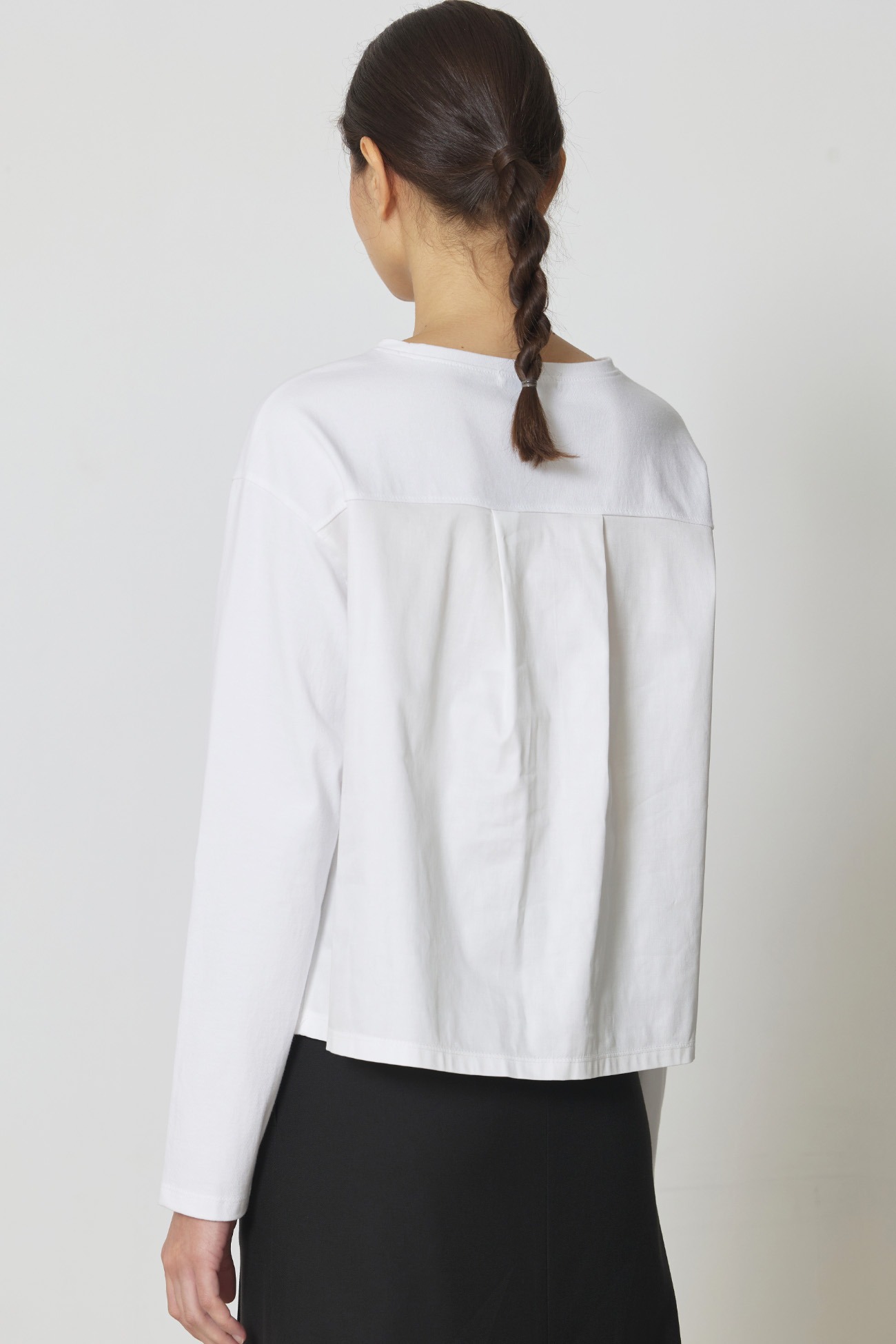 Panel real cotton top white